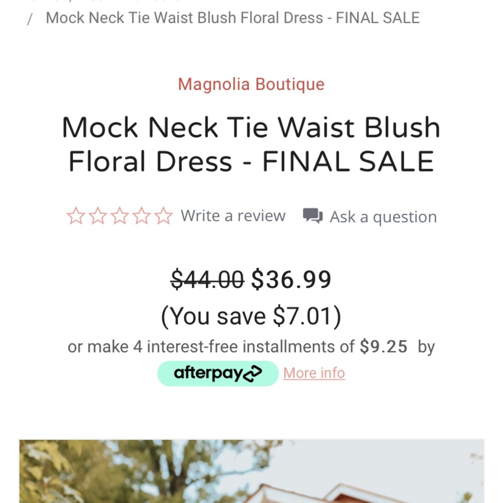 🔴SOLD🔴Brand New Floral Dress - Picture 7 of 7